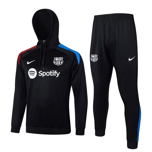 Hoodies Barcelona 2024-2025 Schwarz 3